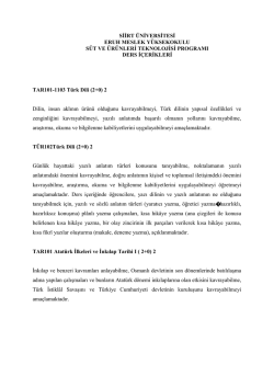 S&uuml;t ve &Uuml;r&uuml;nleri Teknoloji