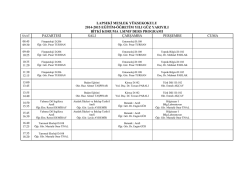 lapseki meslek y&uuml;ksekokulu 2014-2015 eğitim