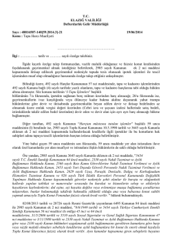 Tapu Harcı Muafiyeti