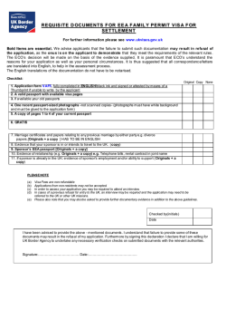 39 EEA family permits for settlement