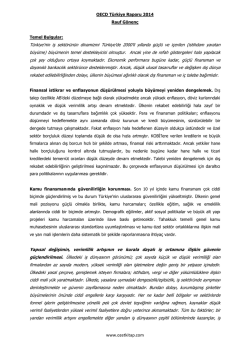 OECD TURKIYE RAPORU 2014