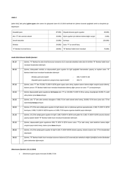 VAKA Y1001 - Yusuf SÜRMEN