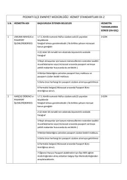 Pozantı İl&ccedil;e Emniyet M&uuml;d&uuml;rl&uuml;ğ&uuml;