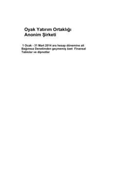 Oyak Yatırım Ortaklığı Anonim Şirketi