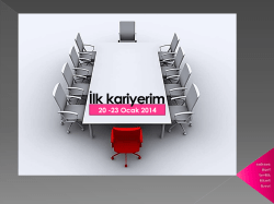 PowerPoint Sunusu - &Ouml;zel Tevfik Fikret Okulları