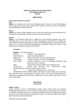 İndirilebilir Dosya - T&uuml;rkiye &Ouml;zel Sporcular Spor Federasyonu
