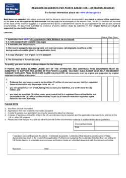 20 PBS Tier 1 Investor