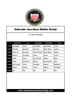 Eskişehir Amerikan K&uuml;lt&uuml;r Koleji Resmi Sitesi