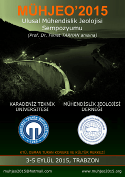 muhjeo-2015 bırıncı duyurusu - m&uuml;hendislik jeolojisi derneği