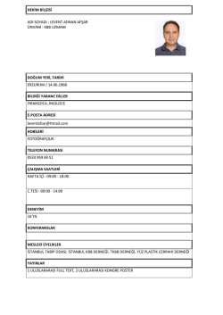 Op. Dr. Levent Adnan Afşar - Medipol &Uuml;niversitesi Vatan Klinikleri