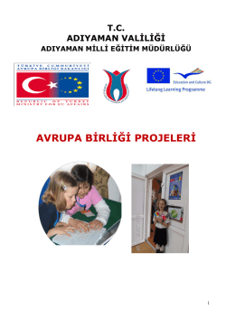 Projeler - Adıyaman İl Milli Eğitim Müdürlüğü