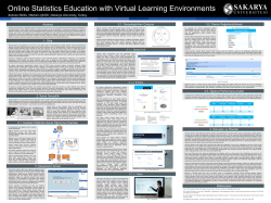 Abstract 2. Sanal Ger&ccedil;eklik 2.1. Uzaktan Eğitimde