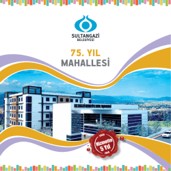 75. yıl mahallesi - Sultangazi Belediyesi