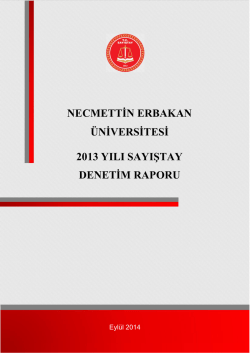 Necmettin Erbakan &Uuml;niversitesi