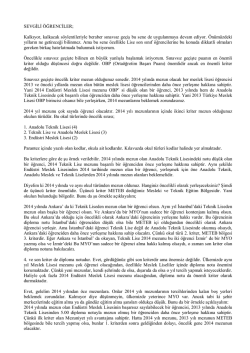 Kalkıyor, kalkacak s&ouml;ylentileriyle beraber sınavsız ge&ccedil;iş bu sene de