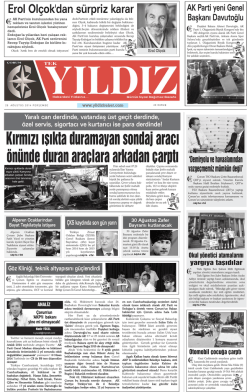 G&uuml;nl&uuml;k Gazetenin Tamamını Okumak İ&ccedil;in TIKLAYIN