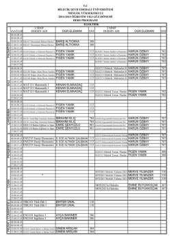 tc bilecik şeyh edebali üniversitesi meslek yüksekokulu 2014