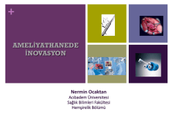 Ameliyathanede İnovasyon - Ameliyathane Hemşireliği Sempozyumu