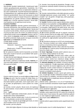 2014-2015 9.Sınıf 1.D&ouml;nem 2.Notlar