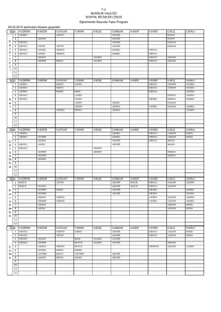 T.C BURDUR VALİLİĞİ SOSYAL BİLİMLER LİSESİ 09.02.2015