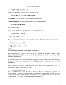 Clopixol&reg; Acuphase 50 mg/ml IM Enjektabl sol&uuml;syon