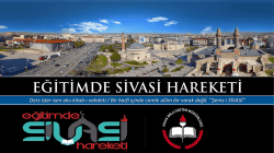 Eğitimde Sivasi Hareketi - Sivas İl Milli Eğitim M&uuml;d&uuml;rl&uuml;ğ&uuml;