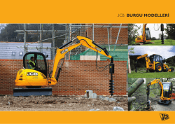 JCB BURGU MODELLERİ