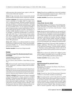 PB-054 Prenatal sonografi ile diastematomiyeli tan