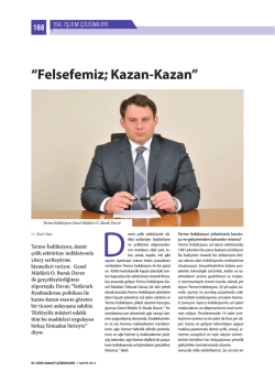 ST Ağır Sanayi &Ccedil;&ouml;z&uuml;mleri MAYIS.indd