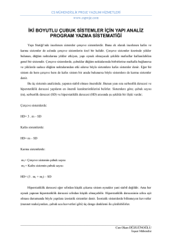 cs m&uuml;hendislik proje yazılım hizmetleri