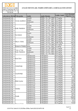 Enstr&uuml;mental Lab. Arsenik NMKL, No