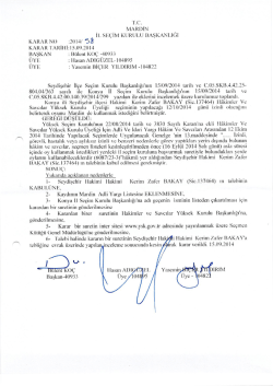 Daha Fazlası - Y&uuml;ksek Se&ccedil;im Kurulu Başkanlığı