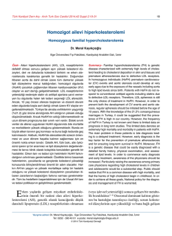 Homozigot ailevi hiperkolesterolemi