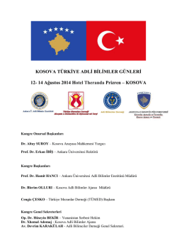 kosava azerbeycan türkiye adli bilimler günleri