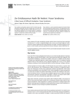 Full Text (PDF) - Istanbul Medical Journal