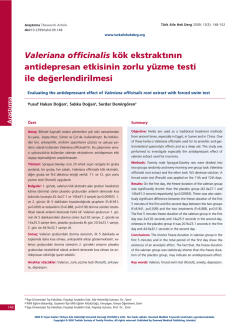 PDF İndir - T&uuml;rkiye Aile Hekimliği Dergisi