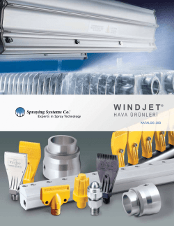 blower hava &uuml;r&uuml;nleri - Spraying Systems Co.
