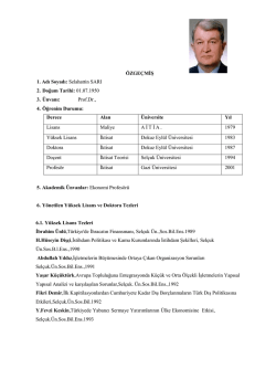 Prof.Dr. Selahattin SARI
