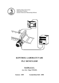kontrol laboratuvarı plc deneylerđ