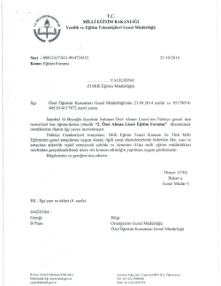 2.&Ouml;zel Alman Lisesi Eğitim Forumu Hakkında