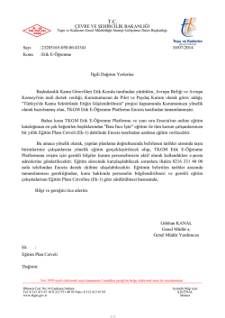 Taşra Birimleri Yazı - Tapu ve Kadastro Genel M&uuml;d&uuml;rl&uuml;ğ&uuml;