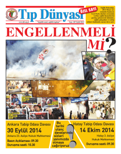 30 Eyl&uuml;l 2014 14 Ekim 2014
