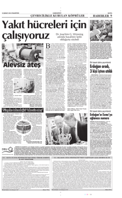 Alevsiz ateş - Umwelt baut Br&uuml;cken