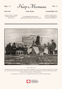 harp mecmuası sayı 7