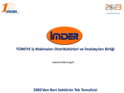 İMDER Sunum