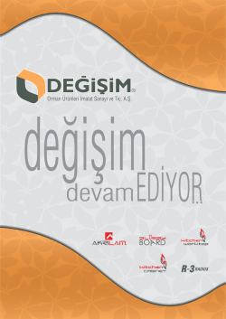 pdf catalogue - degisimas.com.tr