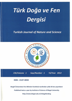 DANIŞMA KURULU/ADVISORY BOARD