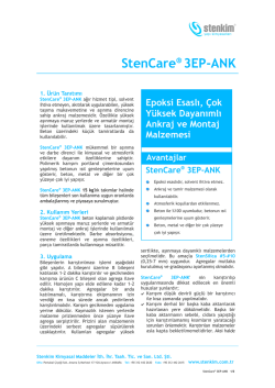 StenCare&reg; 3EP-ANK