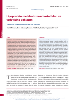 PDF İndir - T&uuml;rkiye Aile Hekimliği Dergisi