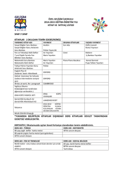 7.sınıf - Gelişim Koleji
